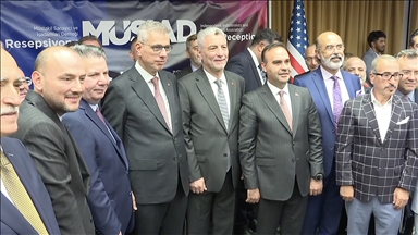 Türk ve Amerikan iş dünyası MÜSİAD'ın New York'taki resepsiyonunda bir araya geldi