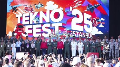 Milyonek û 32 hezar kesan TEKNOFESTa Stenbolê ziyaret kir