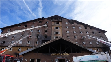 Bolu Kartalkaya'daki Grand Kartal Otel yangını davasının 2. duruşması başladı