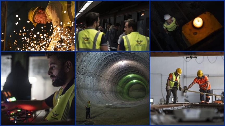 Demir yolu emekçilerinin mesaisi TCDD'nin 169. yılında da devam ediyor