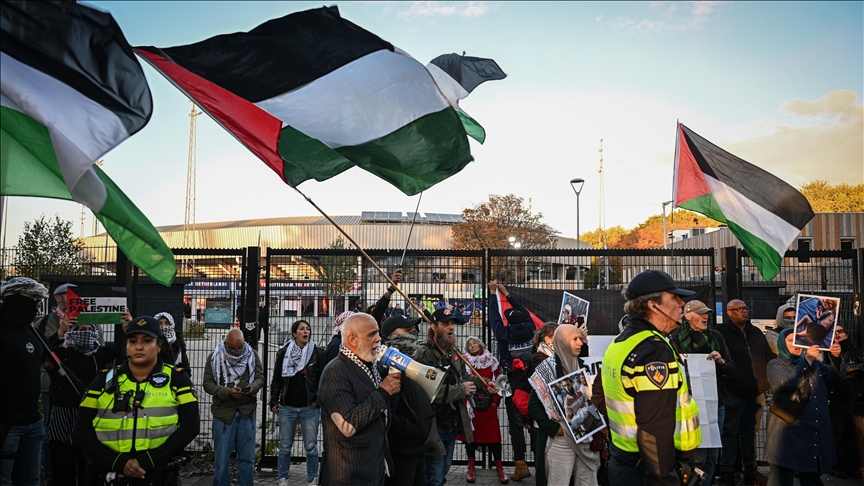 Protestë pro-palestineze në Kampionatin Evropian të Bejsbollit 2025 në Holandë
