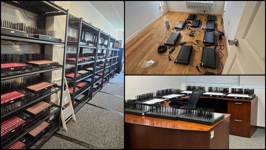 ABD Gizli Servisi, New York'u tehdit eden telekomünikasyon ağını çökerttiğini açıkladı