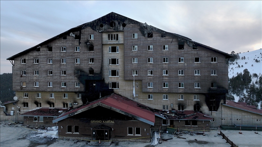Bolu Kartalkaya'daki Grand Kartal Otel yangını davası sürüyor