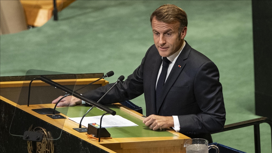 Fransa Cumhurbaşkanı Macron Gazze için "güvenilir bir barış planı" benimsediklerini bildirdi