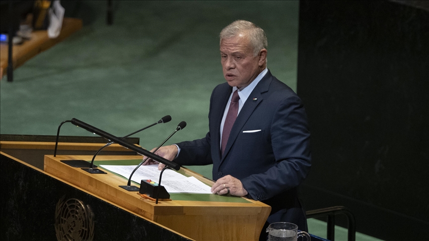 Jordan’s king rejects ‘Greater Israel’ at UN General Assembly