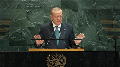 Turkish president decries ‘unjust isolation’ of Turkish Cypriots at UN General Assembly