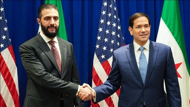 Suriye Cumhurbaşkanı Şara, ABD Dışişleri Bakanı Rubio ile New York'ta görüştü  