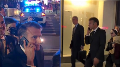 Le président français coincé dans les embouteillages à New York à cause du convoi de Trump