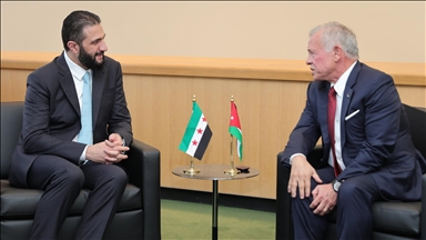 الشرع يلتقي ملك الأردن في نيويورك