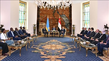 رئيسا مصر ورواندا يبحثان سبل تعزيز التكامل بين دول حوض النيل