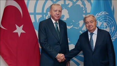 President Erdogan highlights need for UN reform in meeting with Secretary-General Guterres