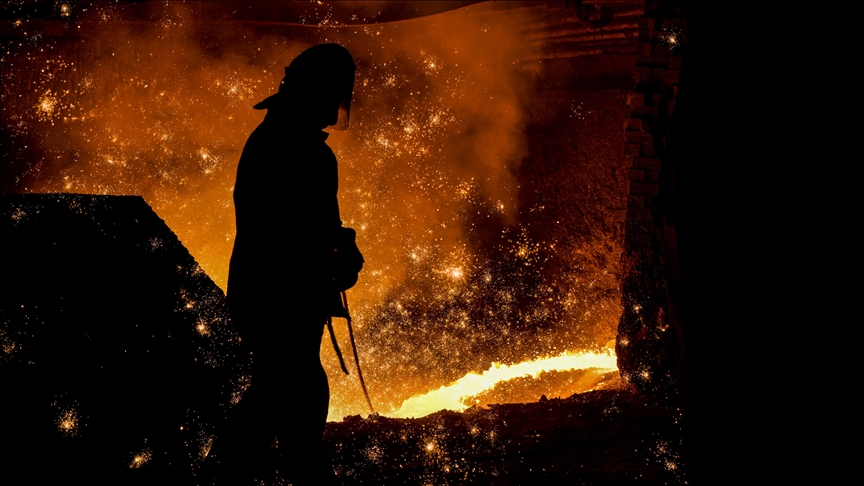 Küresel ham çelik üretimi ağustosta yıllık bazda yüzde 0,3 arttı