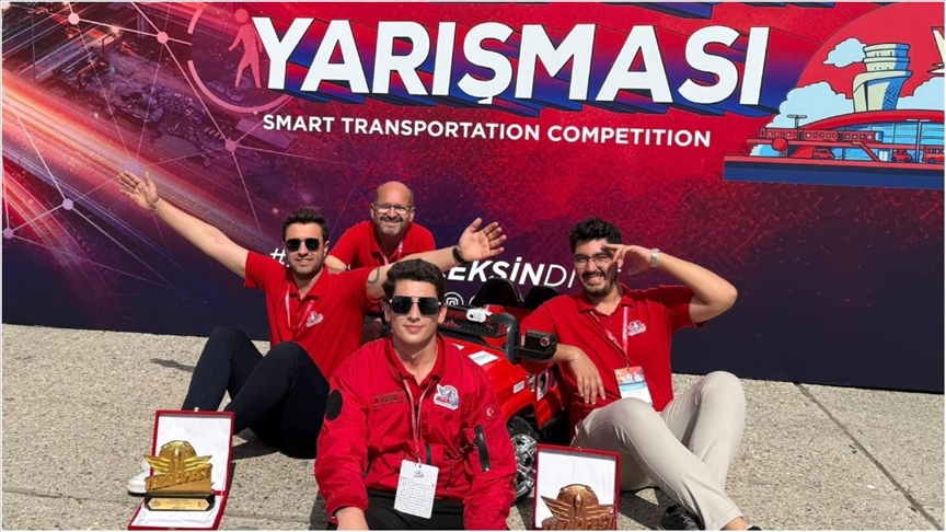 OSTİM'li öğrencilerin geliştirdiği "Kartalgöz" TEKNOFEST'te "akıllı ulaşım" kategorisinde birinci oldu