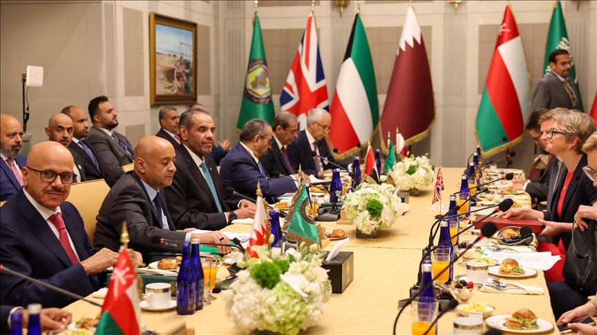 "التعاون الخليجي" وبريطانيا يؤكدون دعمهم لجهود إنهاء الحرب في غزة