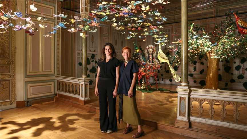 "Folia" sergisi Bağlarbaşı Abdülmecid Efendi Köşkü'nde sanatseverlerle buluştu