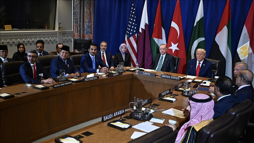 Arab, Muslim leaders tell Trump ending Gaza war 1st step toward just, lasting peace