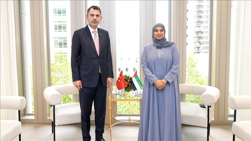 وزير البيئة التركي يلتقي بنظيرته الإماراتية في نيويورك