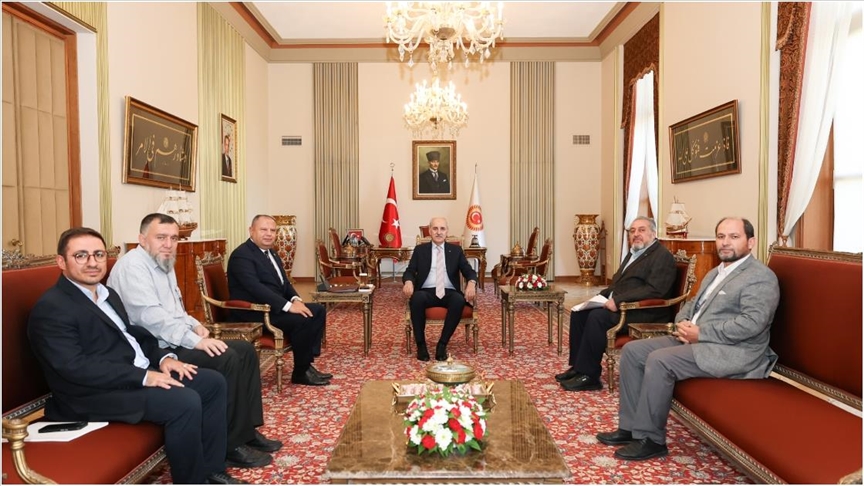 TBMM Başkanı Kurtulmuş'a sivil toplum kuruluşlarından "Gazze" mektubu