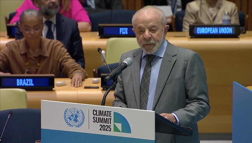 Brazil’s Lula calls for global action against climate change, end to denialism