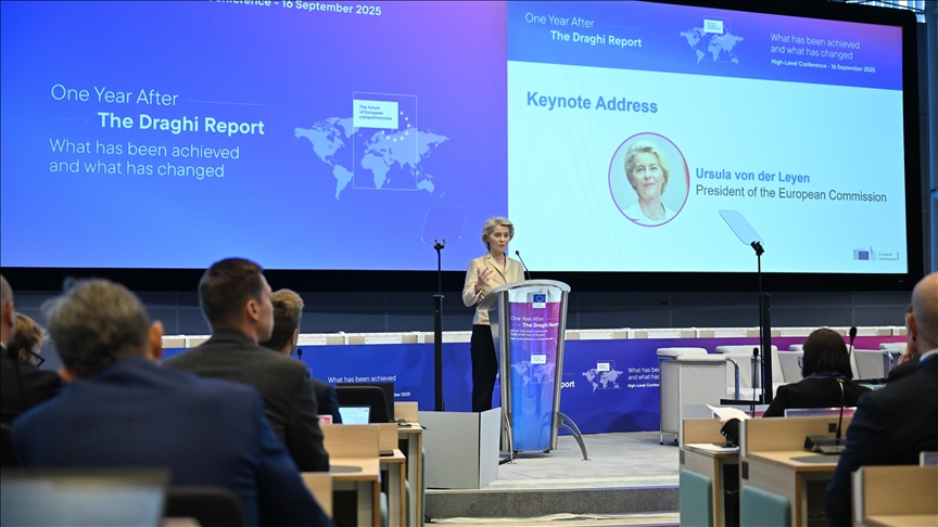 L'Europe « fermement unie » derrière la solution à deux États au Moyen-Orient, affirme Ursula von der Leyen