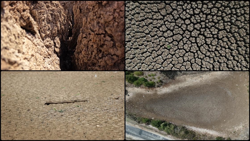 Kırklareli'nin Taşlık Göleti kuraklık nedeniyle kurudu