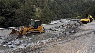 AFAD'dan Doğu Karadeniz'deki yağışların ardından yapılan çalışmalara ilişkin açıklama