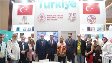 Endonezya Uluslararası Kitap Fuarı'nda Türkiye standı yoğun ilgi görüyor