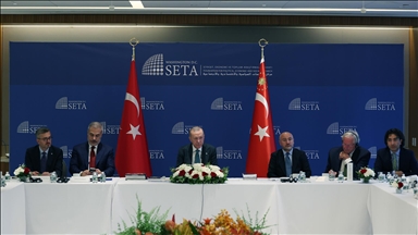 Cumhurbaşkanı Erdoğan, ABD'li düşünce kuruluşu temsilcileriyle bir araya geldi 