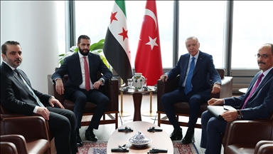 Le président turc rencontre son homologue syrien à New York