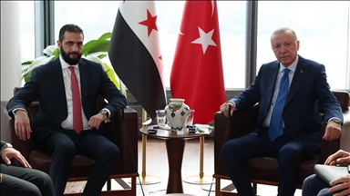 Cumhurbaşkanı Erdoğan, Suriye Cumhurbaşkanı Şara ile görüştü