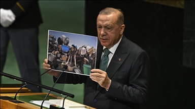 Cumhurbaşkanı Erdoğan'ın BM konuşması: Daha adil bir dünyanın yolu Gazze’den geçiyor