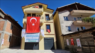 Şehit Sözleşmeli Er Mustafa Uslu'nun annesine söz verdiği evin inşaatı tamamlanarak aileye teslim edildi