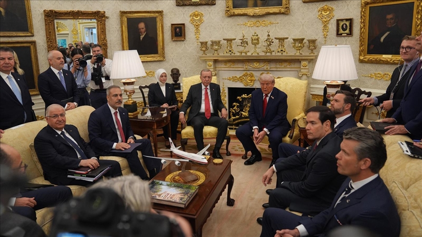 Cumhurbaşkanı Erdoğan: Trump ile birlikte bölgedeki sıkıntıları aşacağımıza inanıyorum