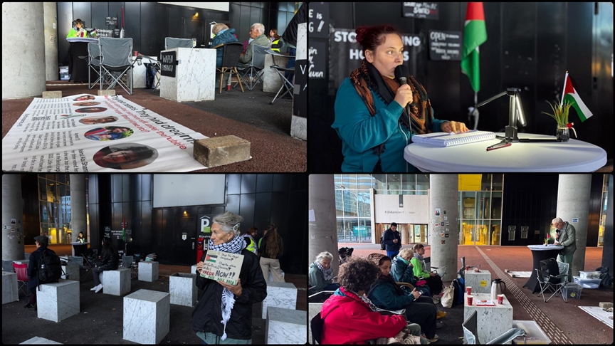 Hollanda’da 50 gün boyunca gece gündüz, Gazze’de hayatını kaybedenlerin isimleri okundu