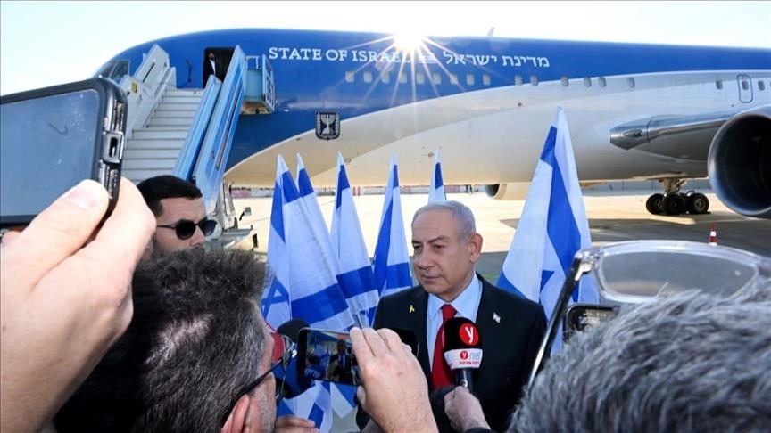 Craignant une arrestation après la décision de la CPI, Netanyahu change la trajectoire de son avion vers les États-Unis