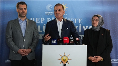 AK Parti Sözcüsü Çelik: Cumhuriyet tarihinde ilk defa Cumhurbaşkanımız Filistin davasını milli davamız olarak tanımladı