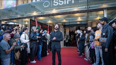 Film stars join protest against Gaza genocide at San Sebastian Festival