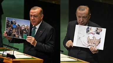 بعد رفع أردوغان صورهم بالأمم المتحدة.. صحفيون بالأناضول: نشعر بفخر وألم
