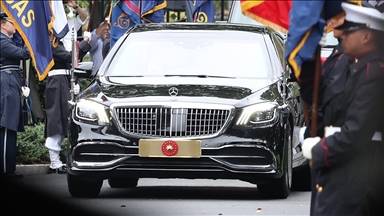 Turkish President Erdogan departs from White House after talks with Trump