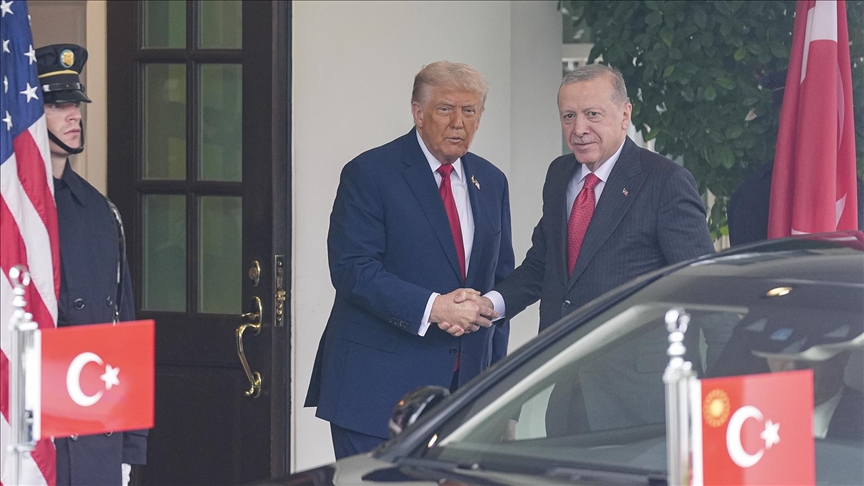 Cumhurbaşkanı Yardımcısı Yılmaz'dan Cumhurbaşkanı Erdoğan'ın Trump ile görüşmesine ilişkin paylaşım
