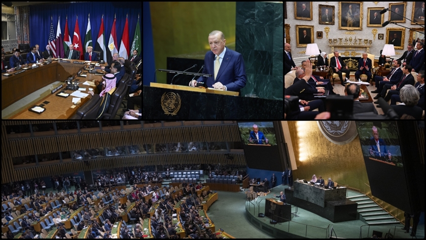 Cumhurbaşkanı Erdoğan'dan ABD'deki temaslarına ilişkin paylaşım