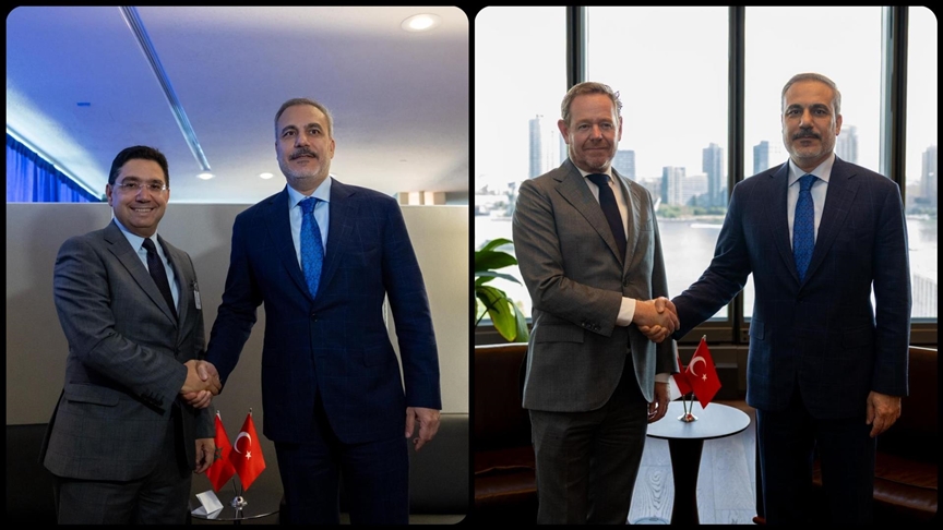Dışişleri Bakanı Fidan New York'ta Faslı ve Hollandalı mevkidaşlarıyla görüştü