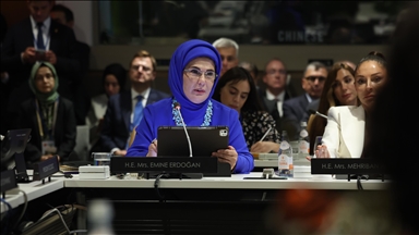 فعالیت‌های اجتماعی و فرهنگی امینه اردوغان در حاشیه مجمع عمومی سازمان ملل