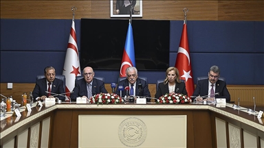 Türkiye, Azerbaycan ve KKTC parlamentolar arası dostluk grupları Mecliste bir araya geldi