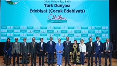 "Dilde, Fikirde, İşte Birlik Türk Dünyası Edebiyat Ödülleri" töreni düzenlendi