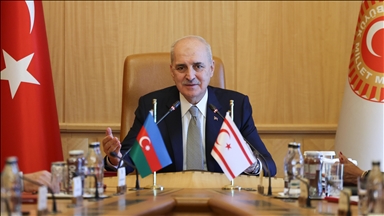 TBMM Başkanı Kurtulmuş Türkiye, Azerbaycan ve KKTC’nin parlamentolar arası dostluk gruplarını kabul etti