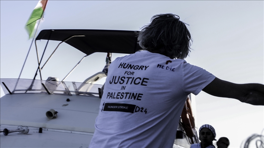 Gabungan Flotila Kebebasan lancar gelombang baharu bot dari Itali untuk pecahkan sekatan Gaza Gabungan Flotila Kebebasan lancar gelombang baharu bot dari Itali untuk pecahkan sekatan Gaza