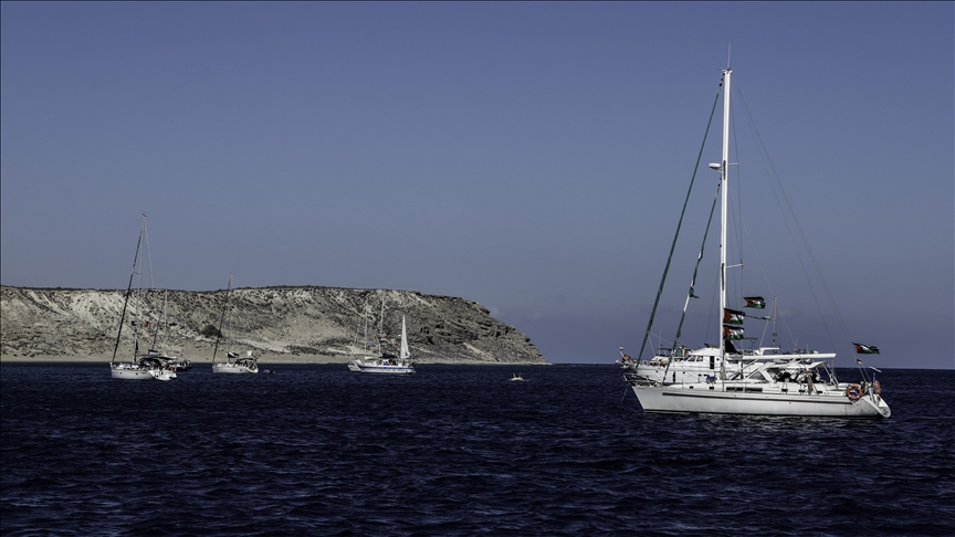 Gaza aid flotilla now 463 nautical miles from destination, organizers say