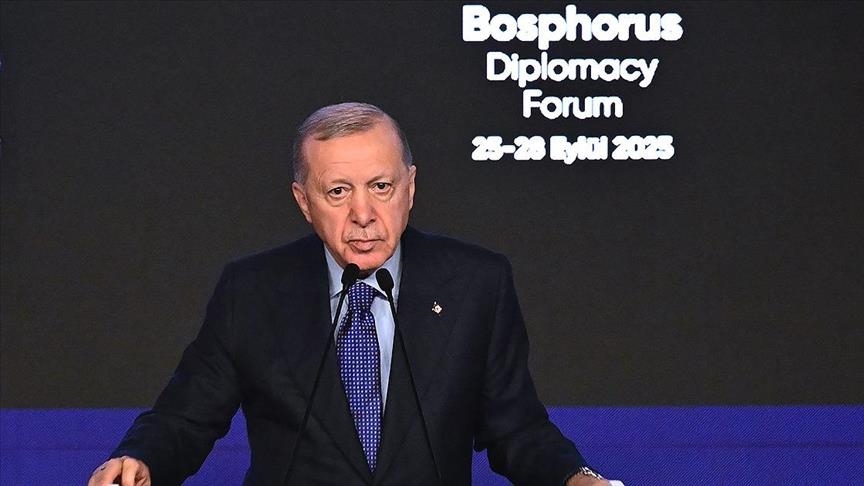 أردوغان: الإرادة المعلنة لإقامة دولة فلسطين ناقصة ما لم يتم إيقاف إسرائيل