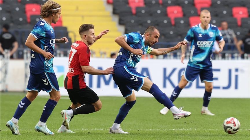 Gaziantep FK ile Samsunspor berabere kaldı